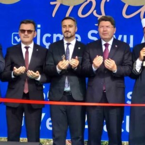 adalet bakani yilmaz tunc kumlucada toplu acilis torenine katildi NPnKqSNv