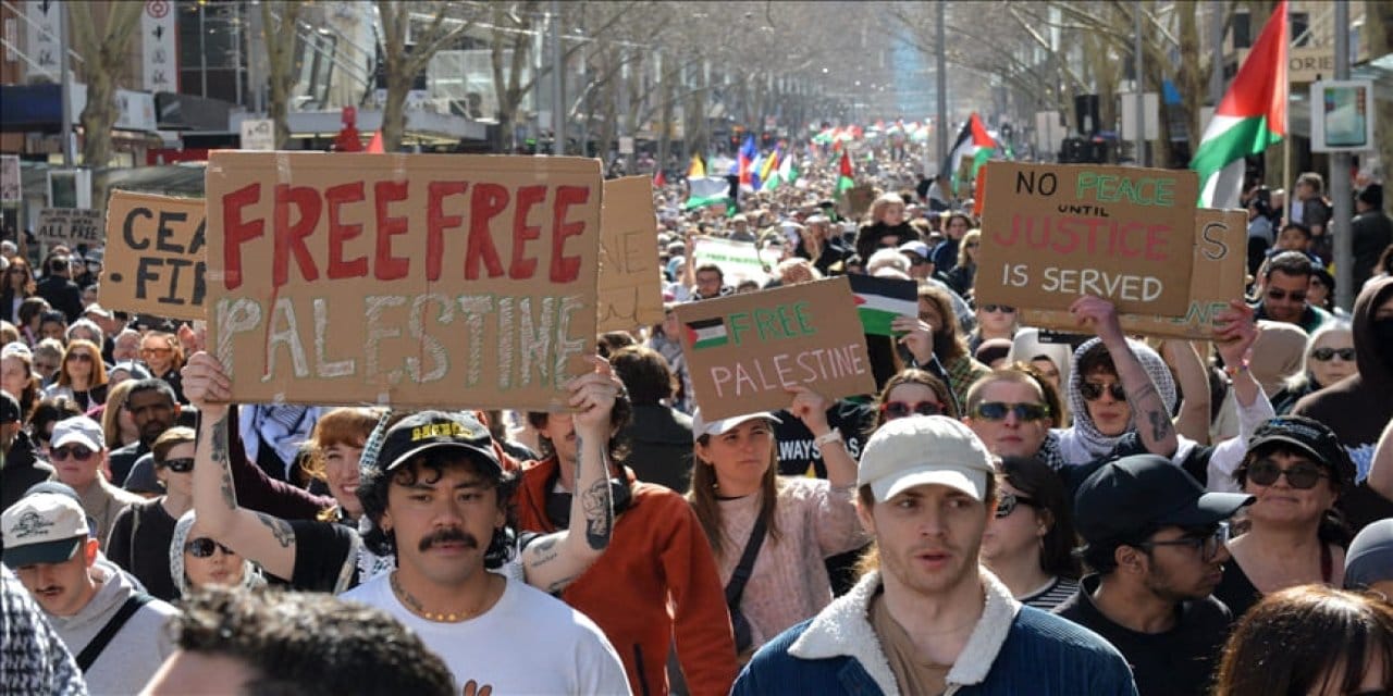 avustralyada israilin soykirimina karsi protestolar 100 haftasina ulasti RYhVm5Y6