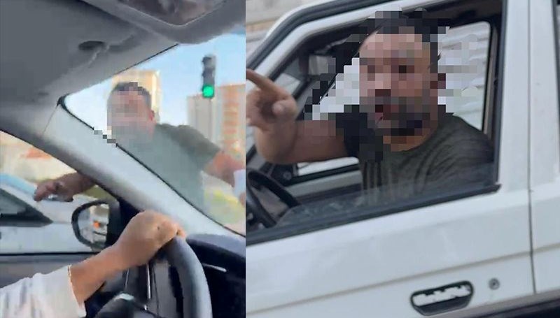 trafikte tartistigi kadinlarinaracina saldirdi hNRe3F5V