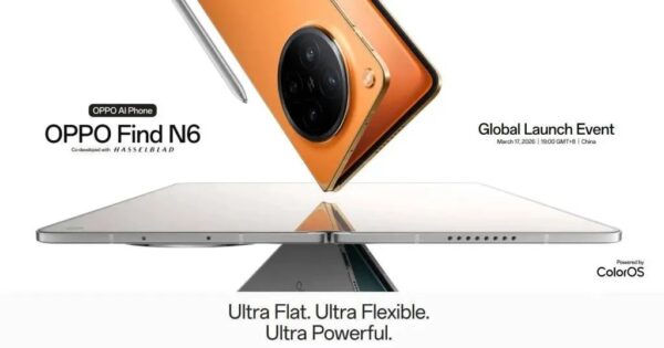 OPPO Find N6: Hissiz Katlanma ve 200 MP Kamera