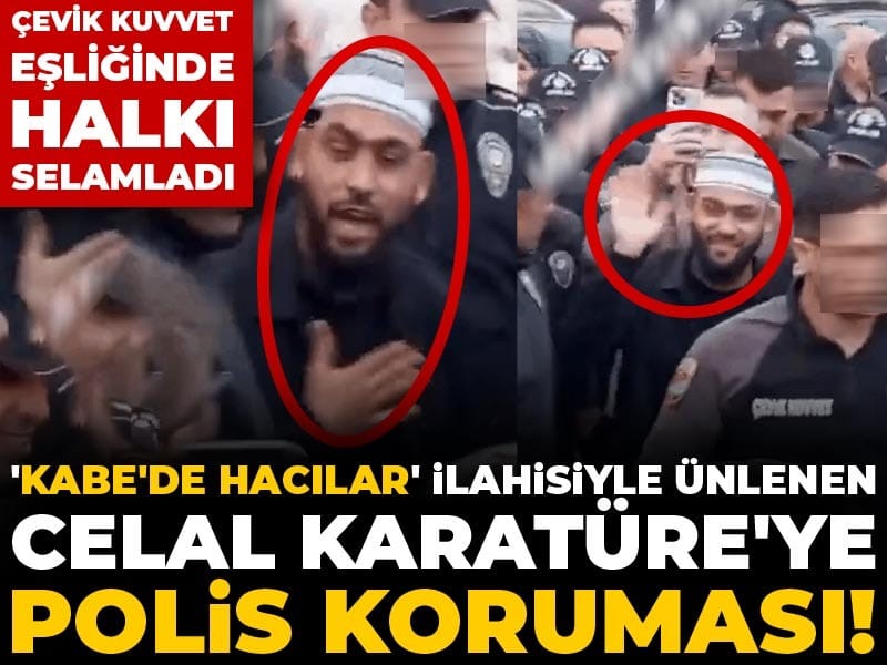 Celal Karatüre’ye Hac Etkinliğinde Polis Koruması: Tartışmalar Büyüyor