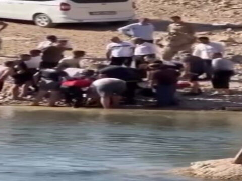 Baraj golunde bogulma tehlikesi geciren genc kurtarilamadi Evrx4Sau